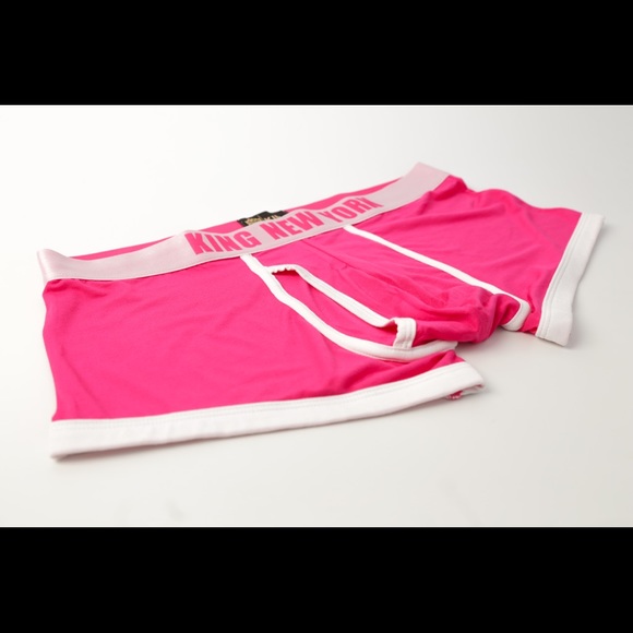 KING NEW YORK , TRUNK , bamboo fabric underwear.(PINK) - Picture 8 of 16